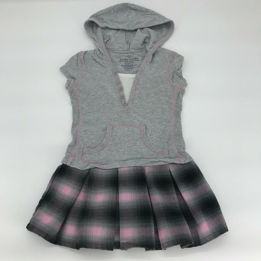 Faded Glory Sweater Dress Girl’s Sz XS